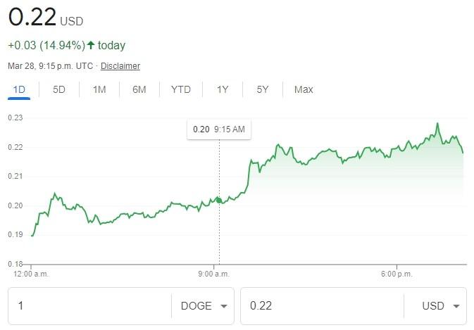 开云官网-狗狗币上扬势惊人，一夜飙升65%，加密市场沸腾